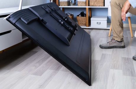 Unmounted tv
