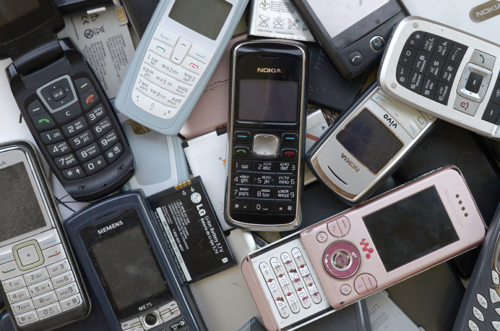 recycle old cell phones