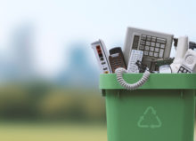 Electronics Recycling Bin