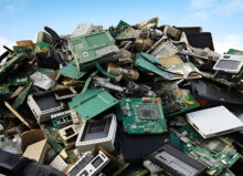 Large pile of Elecronic waste