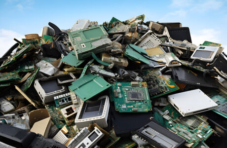 Large pile of Elecronic waste